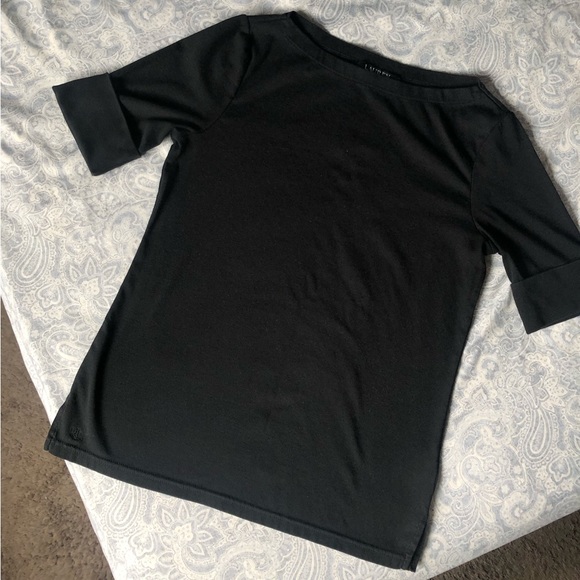Lauren Ralph Lauren Tops - Sleek Black Top